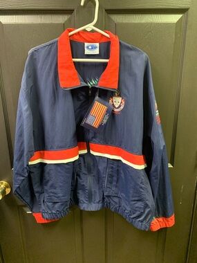 Vintage US Open Navy Windbreaker Men’s XL